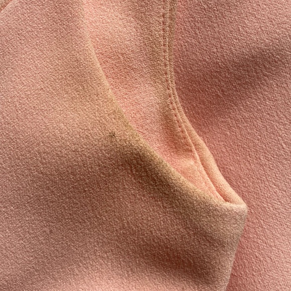 Tommy Hilfiger Pink Lace Up Midi Dress - Picture 5 of 5